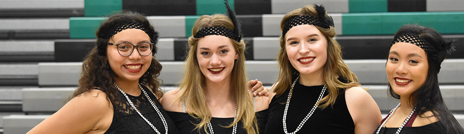 4 RHS Dance Team Students