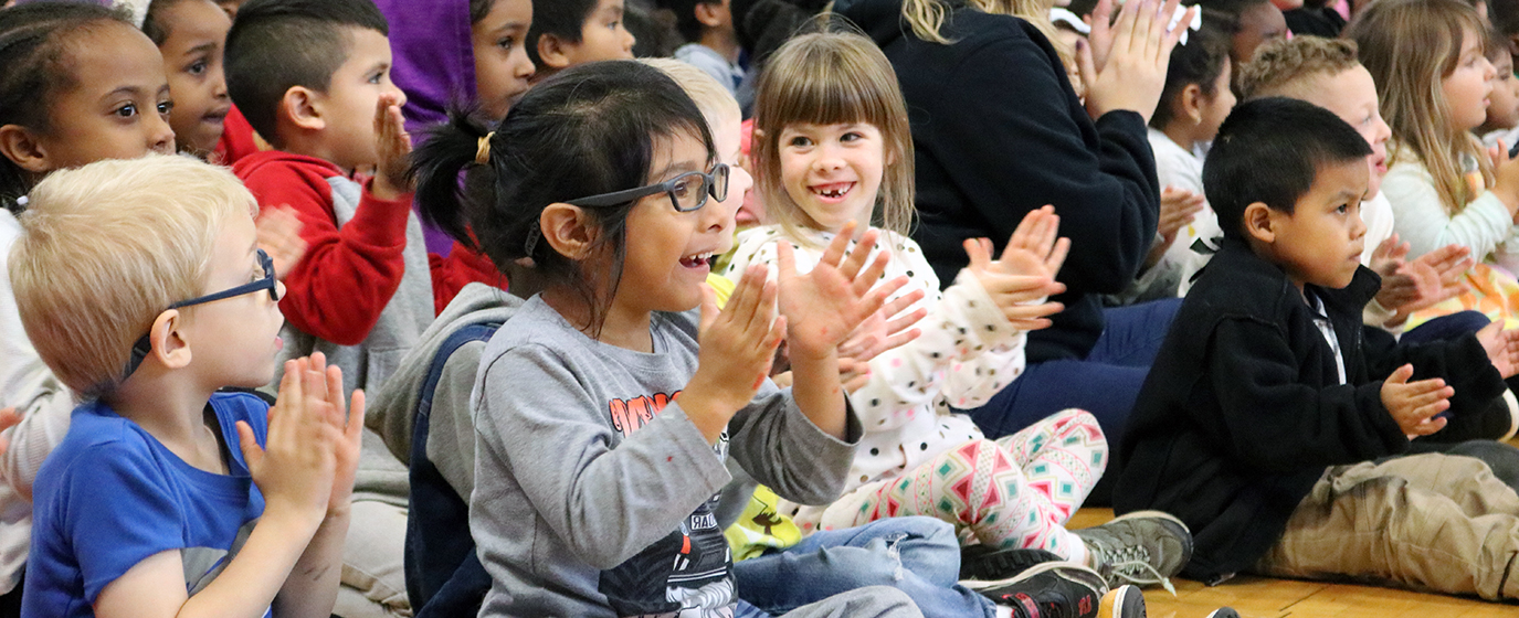Students at Glenfair Elementary