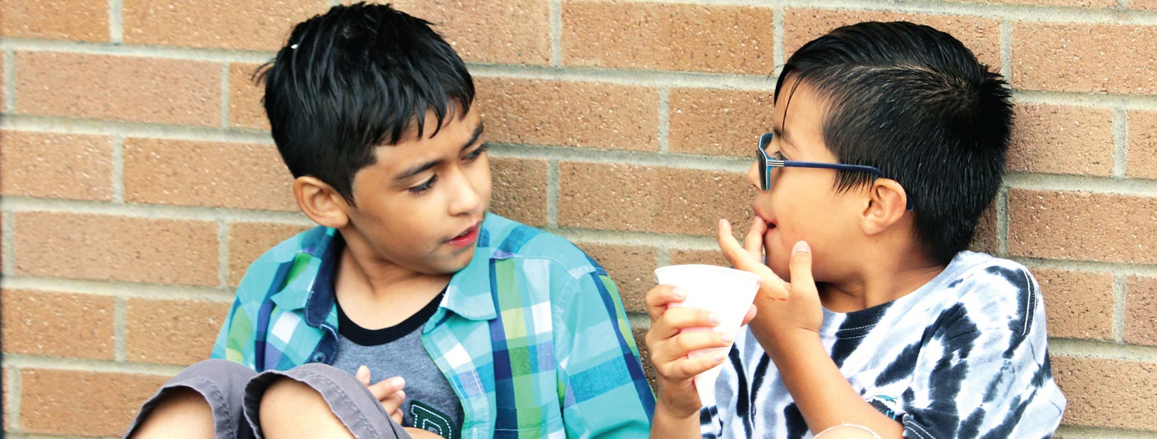 kids talking