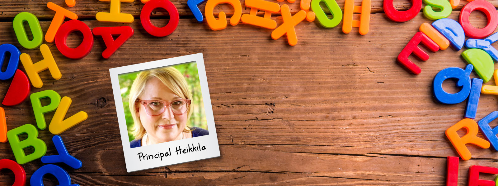 Welcome Principal Heikkila