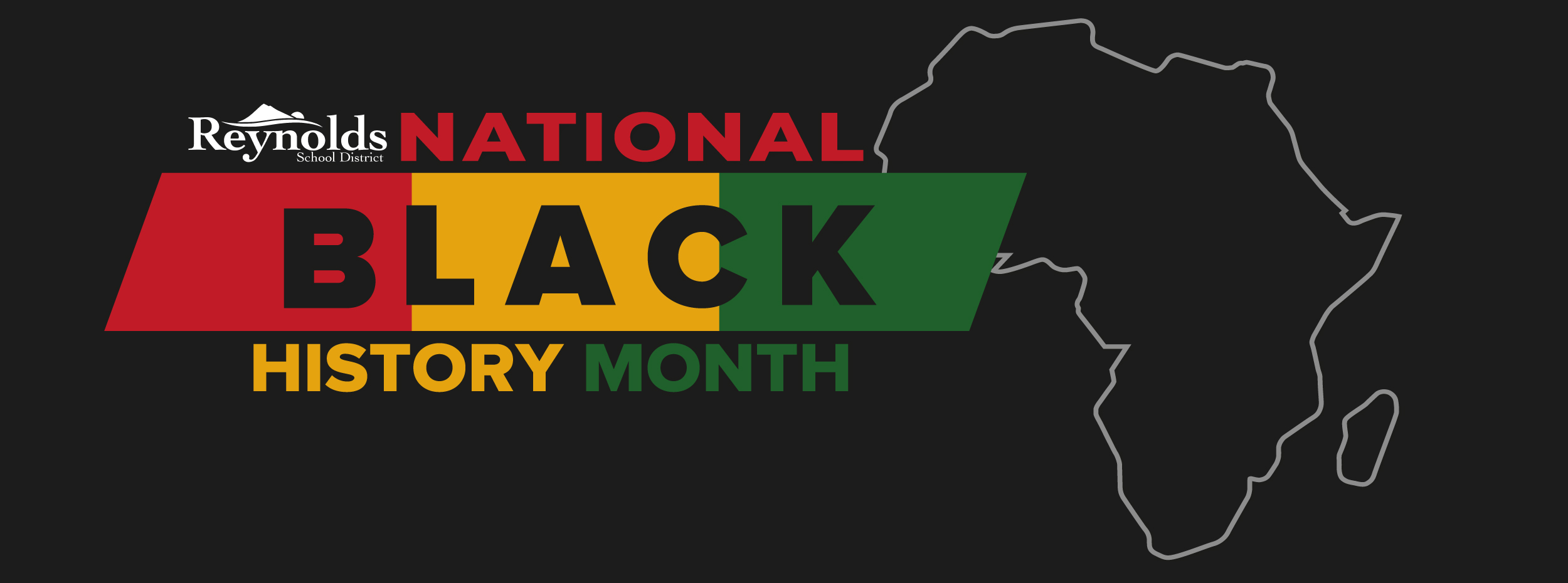 National Black History Month Banner
