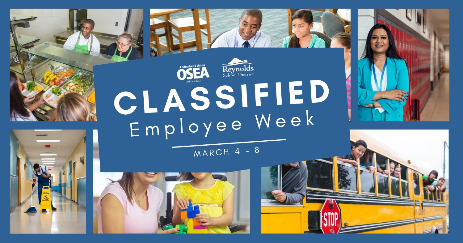 Classified School Employees Week Banner