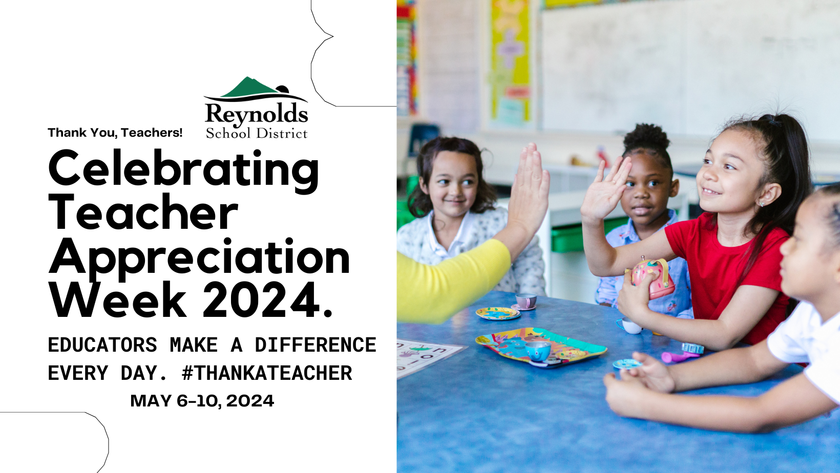 Teacher Appreciation Week May 6-10