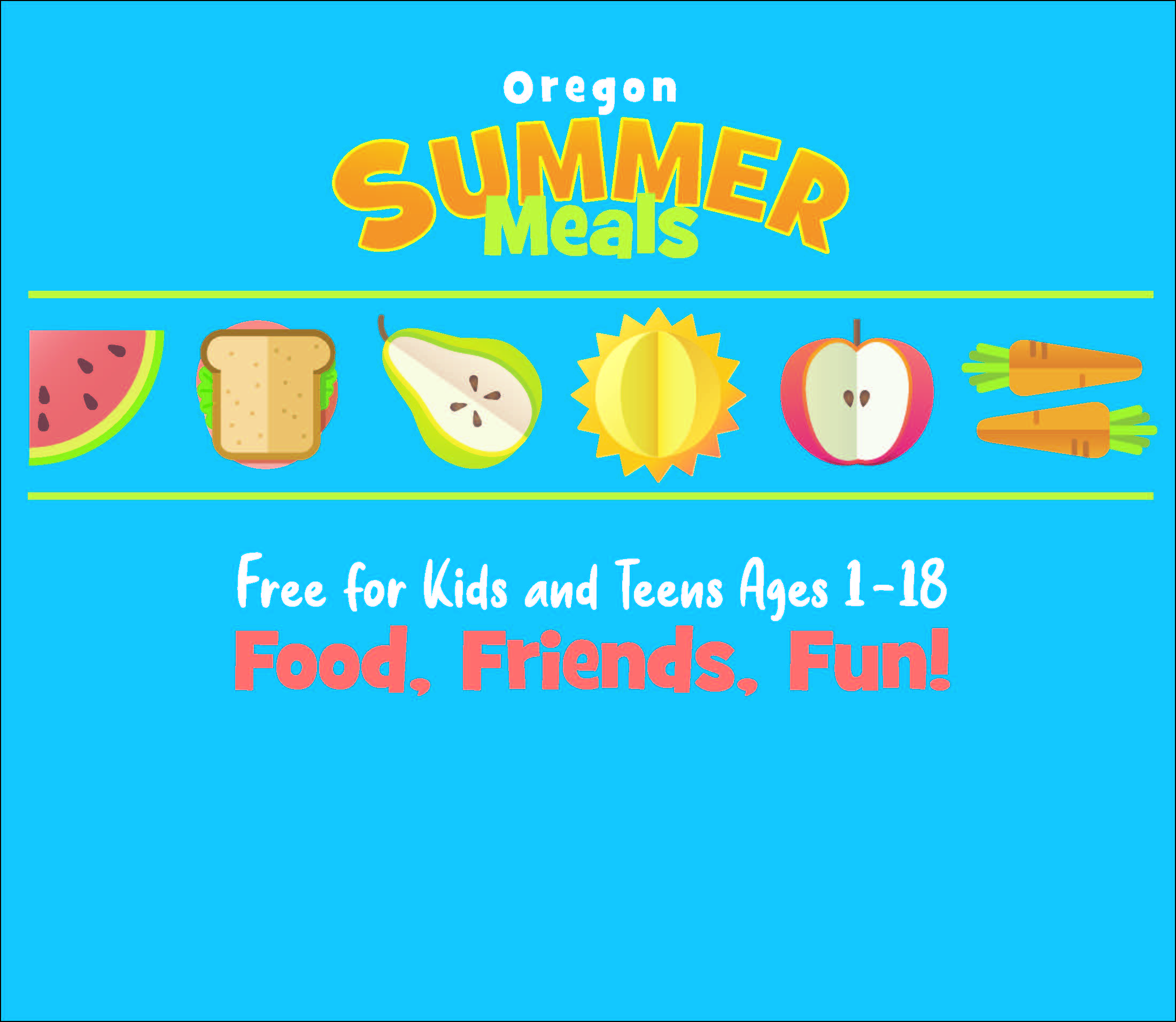 2024 Summer Meal Program Schedule