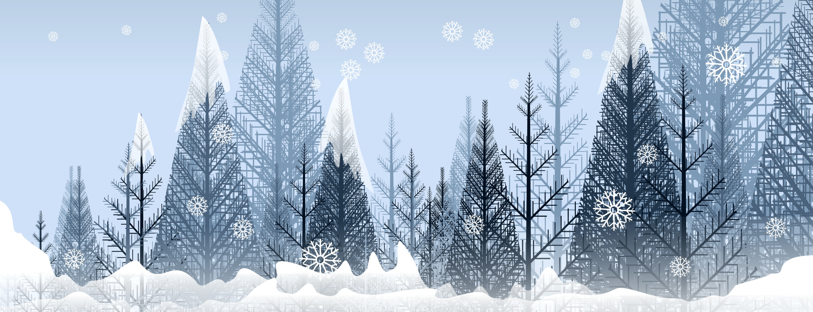 Snow Trees