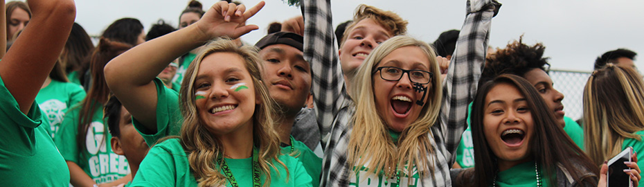 Students at Tailgate