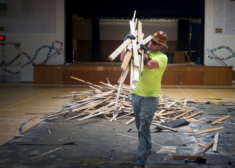 Troutdale Elementary Saving wood, history, memories Reynolds School