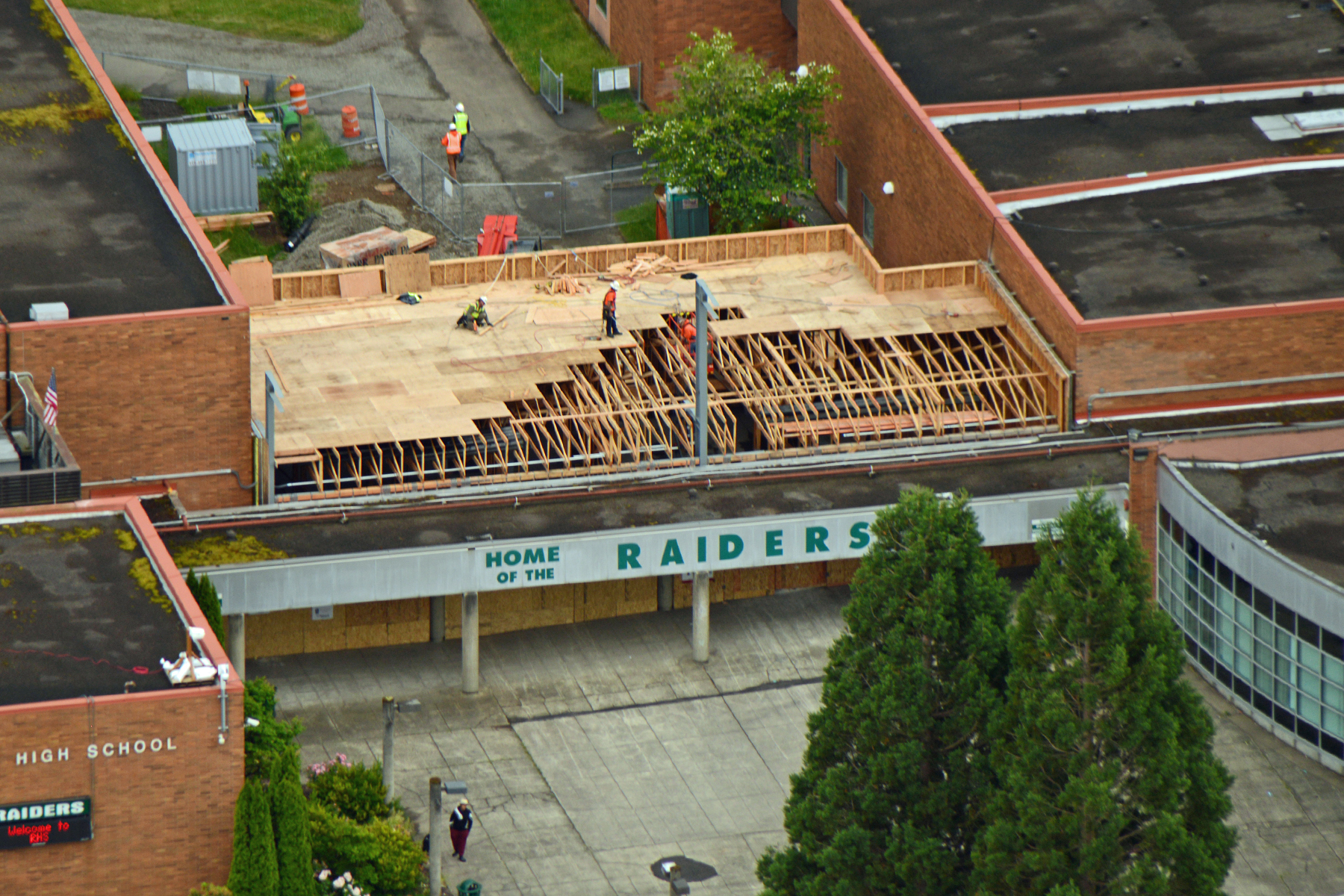 Construction Photos Available Reynolds School District Oregon
