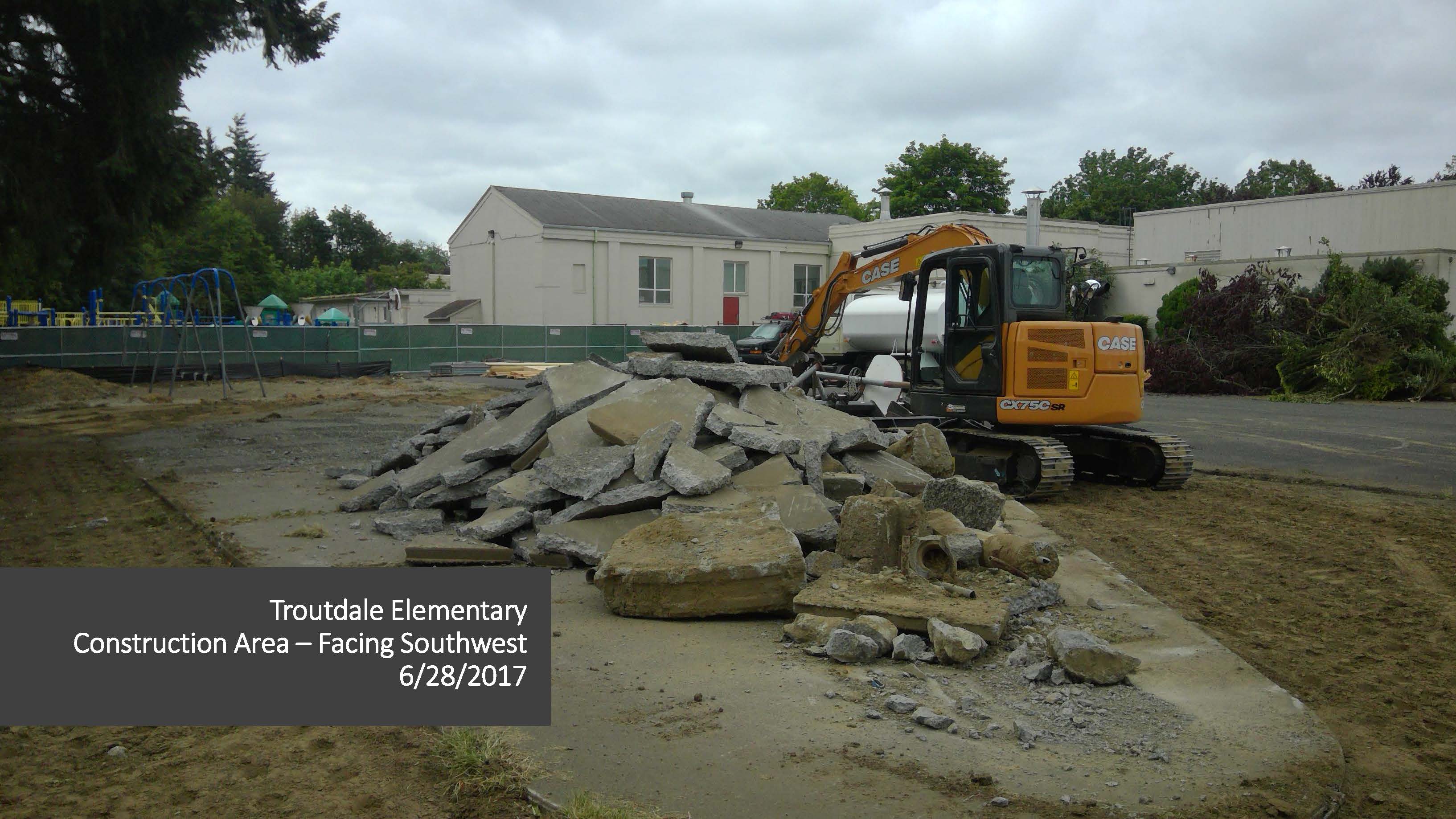 Troutdale Construction Photos (Updated 9.7.17) Reynolds School
