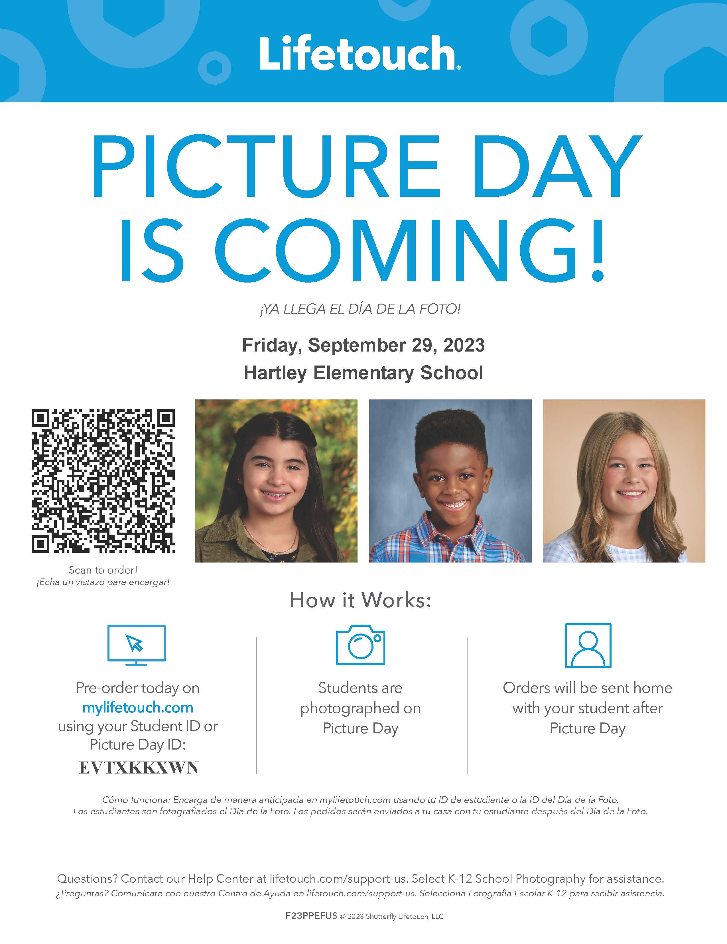 Hartley School Picture Day! Reynolds School District Oregon