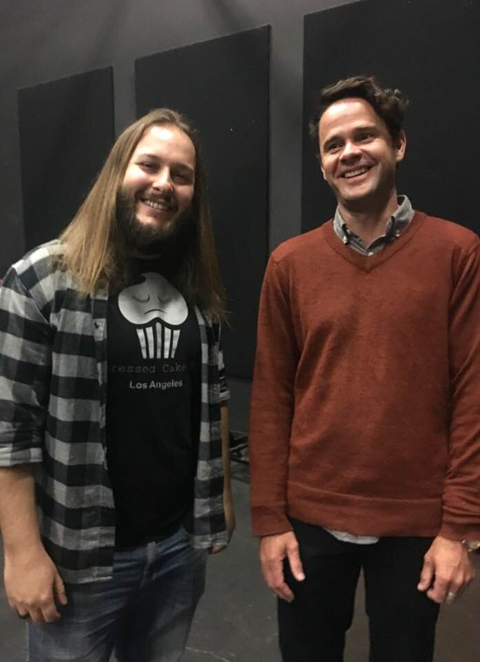Artists Christian Gabriel, and Roger Peet