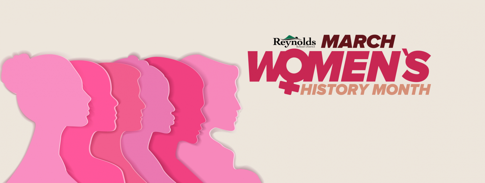 Women's History Month banner