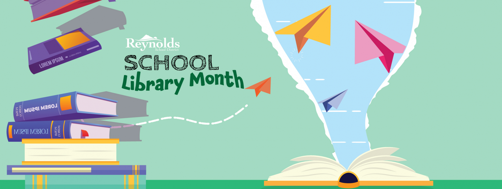School Library Month Banner