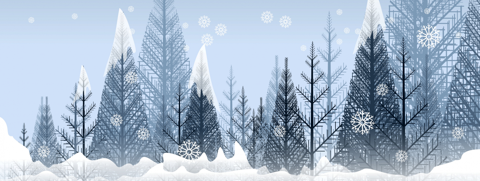 Snow Trees