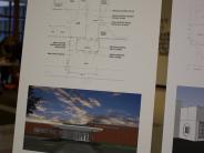 Presentation boards from BLRB on the security upgrades for RMS, Sweetbriar and Salish Ponds