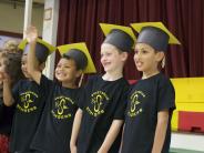 Sweetbriar students get ready to perform their new school song