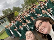RHS Pro Cantorum with teachers Albert and Curran