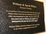 William and Sarah Wilkes Plack