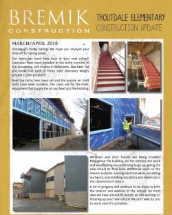 March/April construction update