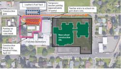 April Fairview construction map