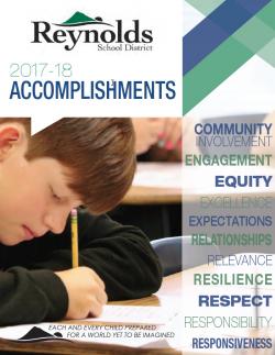2017-18 Accomplishments Report