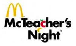 McTeacher's Night McDonalds Golden Arches Logo