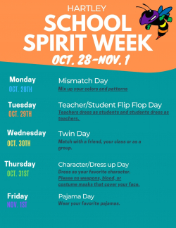 School Spirit Week Eng