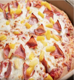 Pizza Canadian Bacon with Pineapple