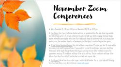 Invitation November Conference