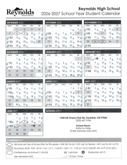 26-27 A/B Student Calendar