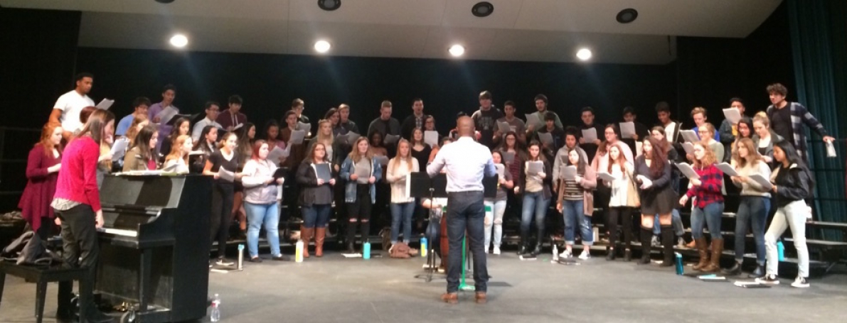 Sydney working with the Pro Cantorum Choir