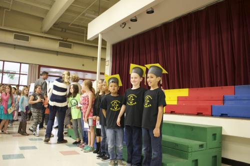 sweetbriar construction kickoff event 6 13 16 reynolds sweetbriar elementary school
