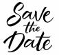 save the date logo
