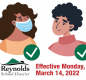 Optional Masks Beginning March 14, 2022