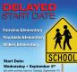 Delayed Start Date - Fairview, Troutdale, and Wilkes Elementary Schools
