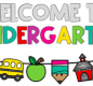 Welcome to Kindergarten