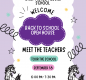 Walt Morey Back to School Open House September 18th from 6:00 to 7:30