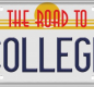 Road to College license plate