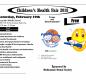 Free Children's Health Fair Flier - February 10, 2018