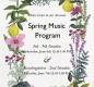 Spring Music Program - English