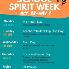 School Spirit Week Eng