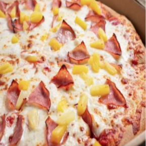 Pizza Canadian Bacon with Pineapple